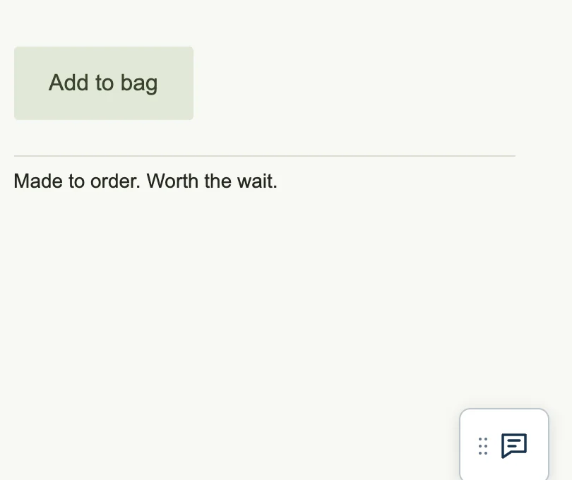 Right-click the element to leave a Feedbacks point.